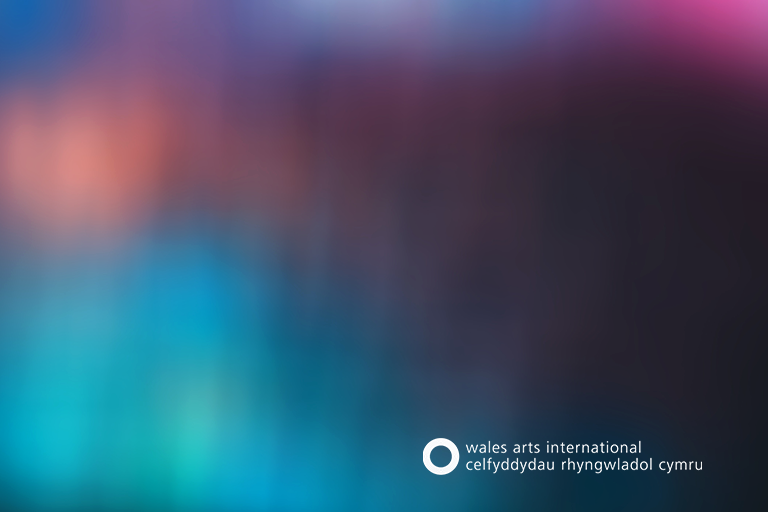 Colourful abstract lighting pattern